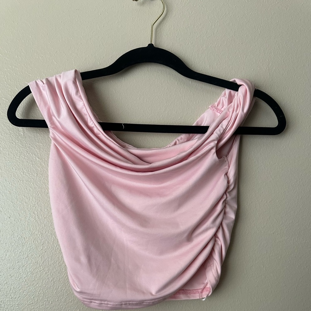 HelloMolly Pink Crop Top SWEETEST CANDY XS